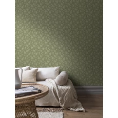 Kép 11/11 - Boras Pöttyös virágos zöld vlies tapéta Hip Rose Green 53 cm X 10 m