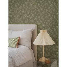 Kép 3/11 - Boras Pöttyös virágos zöld vlies tapéta Hip Rose Green 53 cm X 10 m