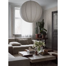 Kép 1/3 - Boras Elegáns fényes levélmintás bézs vlies tapéta Rosewood Night Beige 53 cm X 10 m