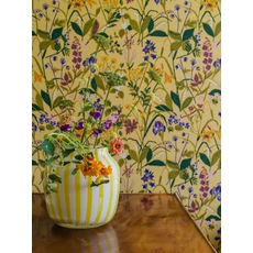 Kép 4/9 - Boras Színes virágos sárga vlies tapéta Gocken Jobs Ros och Lilja Multi 53 cm X 10 m