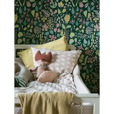 Kép 2/6 - Boras Vidám virág mintás színes vlies tapéta Stig Lindberg Herbarium Multi 53 cm X 10 m