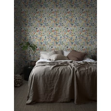 Kép 2/8 - Boras Vidám virág mintás színes vlies tapéta Stig Lindberg Herbarium Multi 53 cm X 10 m