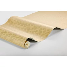 Kép 6/6 - Boras Geometriai mintás modern sárga vlies tapéta Arne Jacobsen Ypsilon Yellow 53 cm X 10 m
