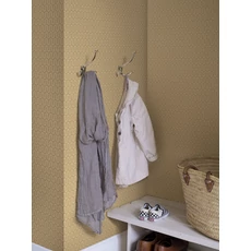 Kép 4/6 - Boras Geometriai mintás modern sárga vlies tapéta Arne Jacobsen Ypsilon Yellow 53 cm X 10 m