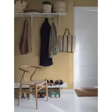 Kép 3/6 - Boras Geometriai mintás modern sárga vlies tapéta Arne Jacobsen Ypsilon Yellow 53 cm X 10 m