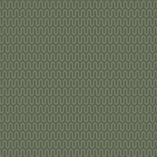 Kép 1/3 - Boras Geometriai mintás modern zöld vlies tapéta Arne Jacobsen Ypsilon Green 53 cm X 10 m