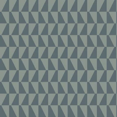 Kép 1/4 - Boras Geoemtriai mintás modern kék vlies tapéta Arne Jacobsen Trapez Blue 53 cm X 10 m