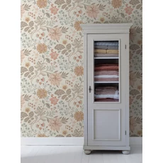 Kép 4/5 - Boras Romantikus virágos rózsaszín vlies tapéta Alicia Multi 53 cm X 10 m