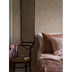 Kép 3/6 - Boras Vintage virágos rózsaszín vlies tapéta Acanthus Pink 53 cm X 10 m