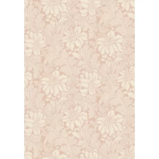 Kép 2/6 - Boras Vintage virágos rózsaszín vlies tapéta Acanthus Pink 53 cm X 10 m
