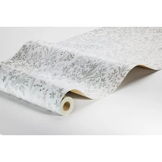 Kép 3/3 - Boras Romantikus levél mintás szürke vlies tapéta Nocturne Grey 53 cm X 10 m
