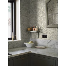 Kép 4/9 - Boras Romantikus levél mintás zöld vlies tapéta Nocturne Green 53 cm X 10 m