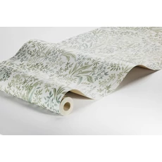 Kép 9/9 - Boras Romantikus levél mintás zöld vlies tapéta Nocturne Green 53 cm X 10 m