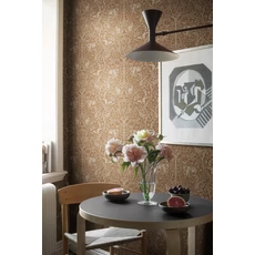 Kép 3/6 - Boras Erdei állatos barna vlies tapéta Under the Elder Tree Brown 53 cm X 10 m