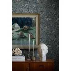 Kép 3/8 - Boras Erdei állatos kék vlies tapéta Under the Elder Tree Blue 53 cm X 10 m