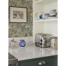 Kép 8/10 - Boras Botanikai mintás zöld vlies tapéta Blomsterhav Multi 49 cm X 10 m