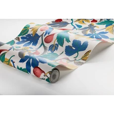 Kép 4/4 - Boras Füge mintás modern színes vlies tapéta Figs Multi 49 cm X 10 m