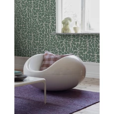 Kép 2/7 - Boras Modern levélmintás zöld vlies tapéta My Secret Garden Green 49 cm X 10 m