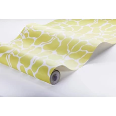 Kép 3/3 - Boras Modern levélmintás sárga vlies tapéta My Secret Garden Yellow 49 cm X 10 m