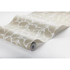 Kép 3/3 - Boras Modern levélmintás bézs vlies tapéta My Secret Garden Beige 49 cm X 10 m