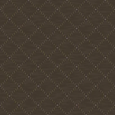 Kép 1/5 - Boras Klasszikus rácsos barna vlies tapéta Golden Trellis Brown 53 cm X 10 m