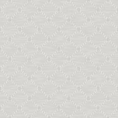 Kép 1/3 - Boras Klasszikus rácsos szürke vlies tapéta Golden Trellis Grey 53 cm X 10 m