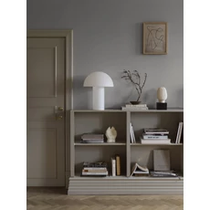 Kép 2/3 - Boras Klasszikus rácsos szürke vlies tapéta Golden Trellis Grey 53 cm X 10 m