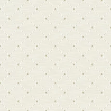 Kép 1/3 - Boras Klasszikus rácsos bézs vlies tapéta Golden Trellis Beige 53 cm X 10 m