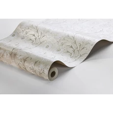 Kép 3/3 - Boras Pipacsos romantikus bézs vlies tapéta Poppy Flow Beige 53 cm X 10 m