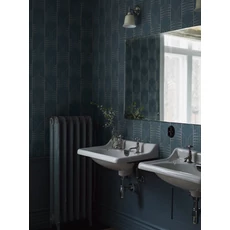 Kép 5/7 - Boras Geometriai mintás kék vlies tapéta Staircase Blue 53 cm X 10 m