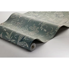 Kép 3/3 - Boras Botanikai mintás skandináv zöld Folklore Multi 53 cm X 10 m