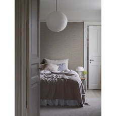 Kép 2/3 - Boras Apró virágos bézs vlies tapéta Skogsblomst Beige 53 cm X 10 m