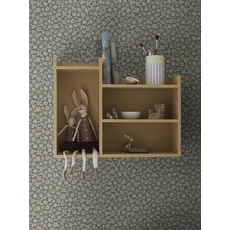 Kép 2/5 - Boras Apró virágos zöld vlies tapéta Skogsblomst Green 53 cm X 10 m