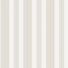 Kép 1/5 - Boras Csíkos klasszikus szürke vlies tapéta arany csíkkal Gustaf Grey 53 cm X 10 m