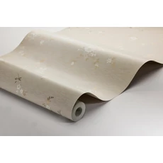 Kép 5/5 - Boras Elegáns virág mintás bézs-arany Saga Beige 53 cm X 10 m