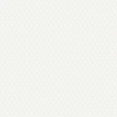 Kép 1/3 - Boras Hullámos skandináv fehér vlies tapéta Moa White 53 cm X 11 m