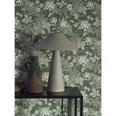 Kép 5/8 - Boras Levél mintás zöld vlies tapéta Lindskog Green 53 cm X 10 m