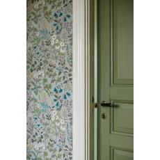 Kép 3/6 - Boras Mezei virágos skandináv szürke vlies tapéta Flora Multi 53 cm X 10 m