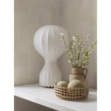 Kép 5/8 - Boras Geometriai mintás modern bézs vlies tapéta Sjöhagen Beige 53 cm X 10 m