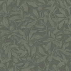 Kép 1/4 - Boras Modern leveles zöld vlies tapéta Skogsparken Green 53 cm X 10 m