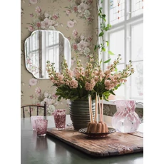 Kép 3/6 - Boras Klasszikus virágcsokros bézs-rózsaszín vlies tapéta Floral Charm Beige 53 cm X 10 m