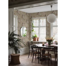 Kép 4/6 - Boras Klasszikus virágcsokros bézs-rózsaszín vlies tapéta Floral Charm Beige 53 cm X 10 m