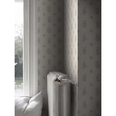 Kép 2/4 - Boras Apró virágos klasszikus bézs vlies tapéta Petit Fleurs Beige 53 cm X 10 m