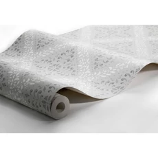 Kép 3/3 - Boras Klasszikus csempe mintázatú szürke vlies tapéta Nyborg Grey 53 cm X 10 m