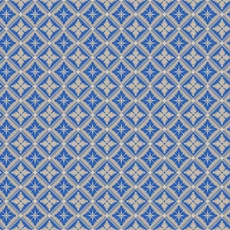 Kép 1/5 - Boras Skandináv rácsos kék vlies tapéta Loka Blue 53 cm X 10 m