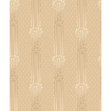 Kép 1/7 - Boras Klasszikus sárga vlies tapéta görög oszlopokkal Ellen Yellow 53 cm X 10 m