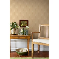 Kép 2/7 - Boras Klasszikus sárga vlies tapéta görög oszlopokkal Ellen Yellow 53 cm X 10 m