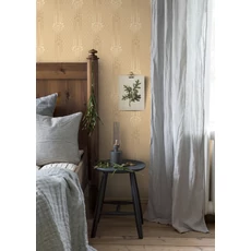 Kép 4/7 - Boras Klasszikus sárga vlies tapéta görög oszlopokkal Ellen Yellow 53 cm X 10 m