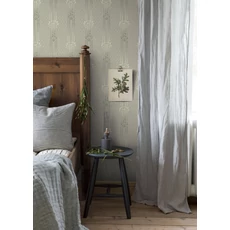 Kép 3/4 - Boras Klasszikus zöld vlies tapéta görög oszlopokkal Ellen Green 53 cm X 10 m