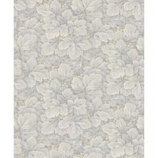 Kép 2/5 - Boras Gobelin hatású klasszikus levél mintás szürke vlies tapéta Waldemar Grey 53 cm X 10 m